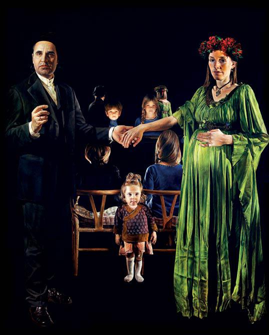 The Wedding 210 x 170 cm - Thomas Kluge